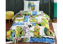 Постільна білизна ранфорс TAC - Disney Ninja Turtles Four (Turkey), підлітковий